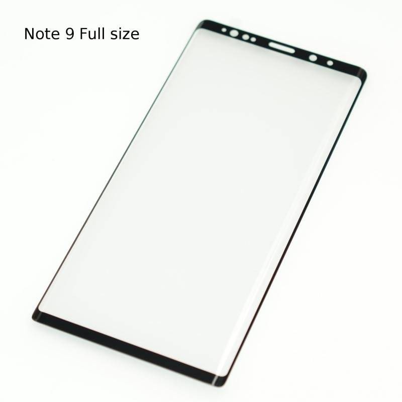 Folie din 3D ambalaj Samsung N960 Galaxy Note (full size) negru