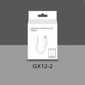 Adaptor audio GX12-2 Lightning la Jack 3.5 versiunea bluetooth