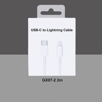 Cablu de date  GX07-2 Type-C la lightning 2m 20W