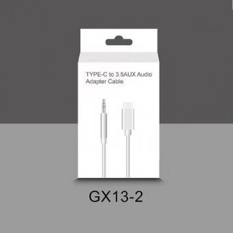 Cablu  GX13-2 Type-C la AUX digital IC