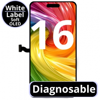 Display autodiagnoza compatibil cu IPhone 16 White Box