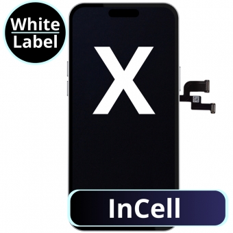 Display compatibil cu Apple Iphone X incell White Box 