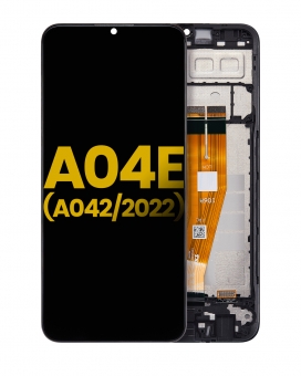Display compatibil cu Samsung A042 / A04E cu rama Incell (refurbished)