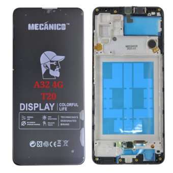 Display compatibil cu Samsung A325 / A32 4G cu rama si piese T20