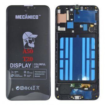 Display compatibil cu Samsung A505 / A50 4G cu rama si piese T20