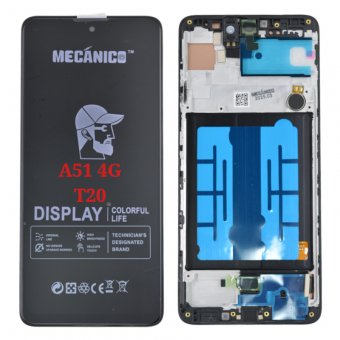 Display compatibil cu Samsung A515 / A51 4G cu rama si piese T20