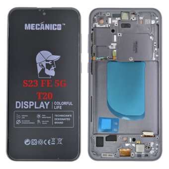 Display compatibil cu Samsung G711 / S23 FE 5G cu rama si piese T20
