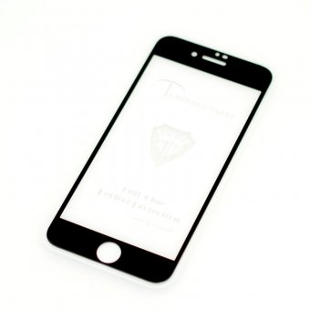 Folie sticla 2D full glue fara ambalaj Apple Iphone 7 / 8 negru