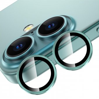 Folie protectie Metal Camera Apple Iphone 16 (6.1) / Iphone 16 Plus (6.7) Green 