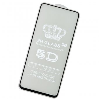 Folie sticla 2D full glue fara ambalaj Samsung Galaxy A80 negru