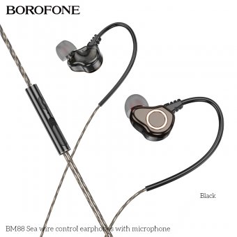 Hands free Borofone BM88 Sea 3.5mm negru