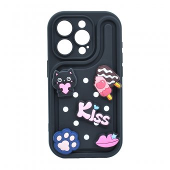 Husa Cartoon TPU Samsung Galaxy S24  negru 