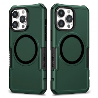 Husa Hybrid Shockproof Apple Iphone 15 Pro Max (6.7) verde 