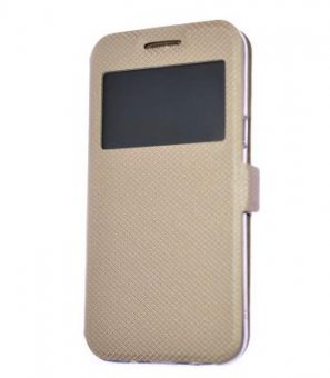 Husa portofel cu magnet lateral Apple Iphone 11 Pro (5.8) gold