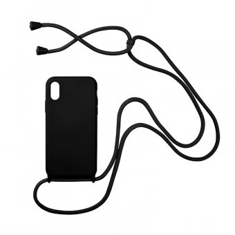 Husa Rope Case Apple Iphone 12 / 12 Pro (6.1) Black 