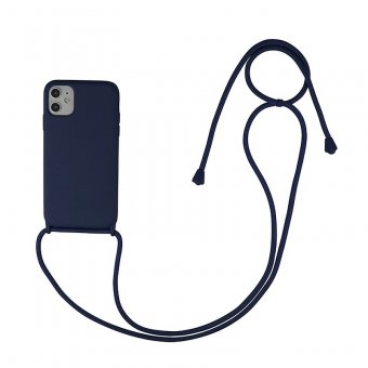 Husa Rope Case Apple Iphone 12 / 12 Pro (6.1) Navy Blue 