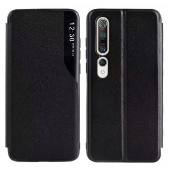 Husa Smart View Flip Case Motorola G73 5G black 