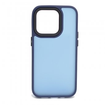 Husa Smoked case Apple Iphone 12 Pro Max (6.7) bleumarin 