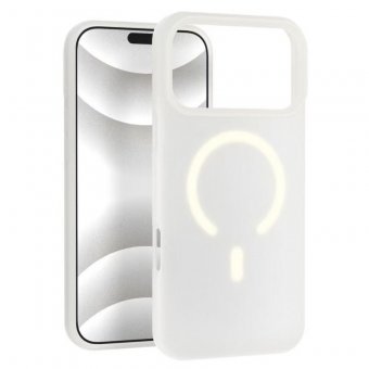 Husa SoftTouch Dual Layer Apple Iphone 14 Pro Max (6.7) Halo White 