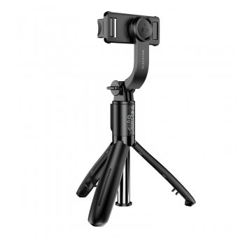 Selfie Stick Borofone BY13 Nube Bluetooth cu trepied si telecomanda negru