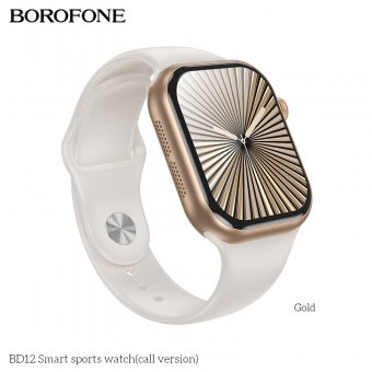 Smartwatch Borofone BD12 cu apelare gold