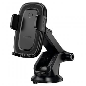 Suport auto Borofone BH223 cu incarcare wireless negru