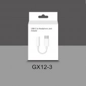 Adaptor audio GX12-3 Type-C la Jack 3.5