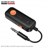 Adaptor AUX cu bluetooth Borofone BC62 Walker negru