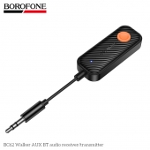 Adaptor AUX cu bluetooth Borofone BC62 Walker negru