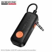 Adaptor AUX cu bluetooth Borofone BC62 Walker negru
