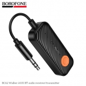 Adaptor AUX cu bluetooth Borofone BC62 Walker negru
