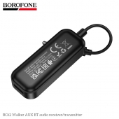 Adaptor AUX cu bluetooth Borofone BC62 Walker negru