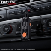 Adaptor AUX cu bluetooth Borofone BC62 Walker negru