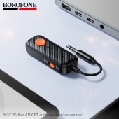Adaptor AUX cu bluetooth Borofone BC62 Walker negru