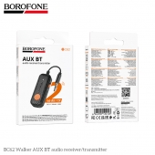 Adaptor AUX cu bluetooth Borofone BC62 Walker negru