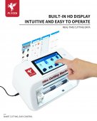 Aparat pentru decupat folii hydrogel Flycdi FM-008 8 inch