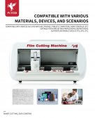 Aparat pentru decupat folii hydrogel Flycdi FM-008 8 inch