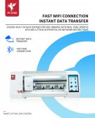 Aparat pentru decupat folii hydrogel Flycdi FM-013 13 inch