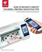 Aparat pentru decupat folii hydrogel Flycdi FM-013 13 inch