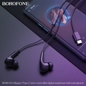 Hands free Borofone BM80 Pro Elegant Type-C negru