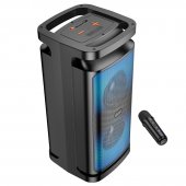 Boxa portabila Borofone BP25 cu microfon negru