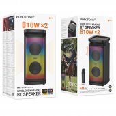 Boxa portabila Borofone BP25 cu microfon negru