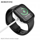 Pad incarcare wireless Borofone BQ13C Type-C pentru Apple Watch alb