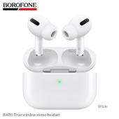 Casca Bluetooth Borofone BW90 TWS alb