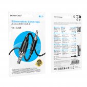 Cablu AUX Borofone BL26 1m negru