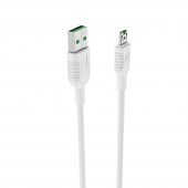 Cablu de date Borofone BX33 4A micro 1m alb