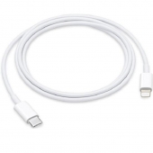 Cablu de date iPhone MX0K2ZM/A USB C la Lightning alb bulk