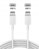 Cablu de date USB-C la C pentru Samsung (1 m) OEM alb