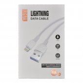 Cablu de date USB la Lightning 6A SX58 TPE alb