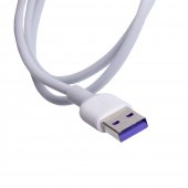 Cablu de date USB la Type-C 6A SX59 TPE alb